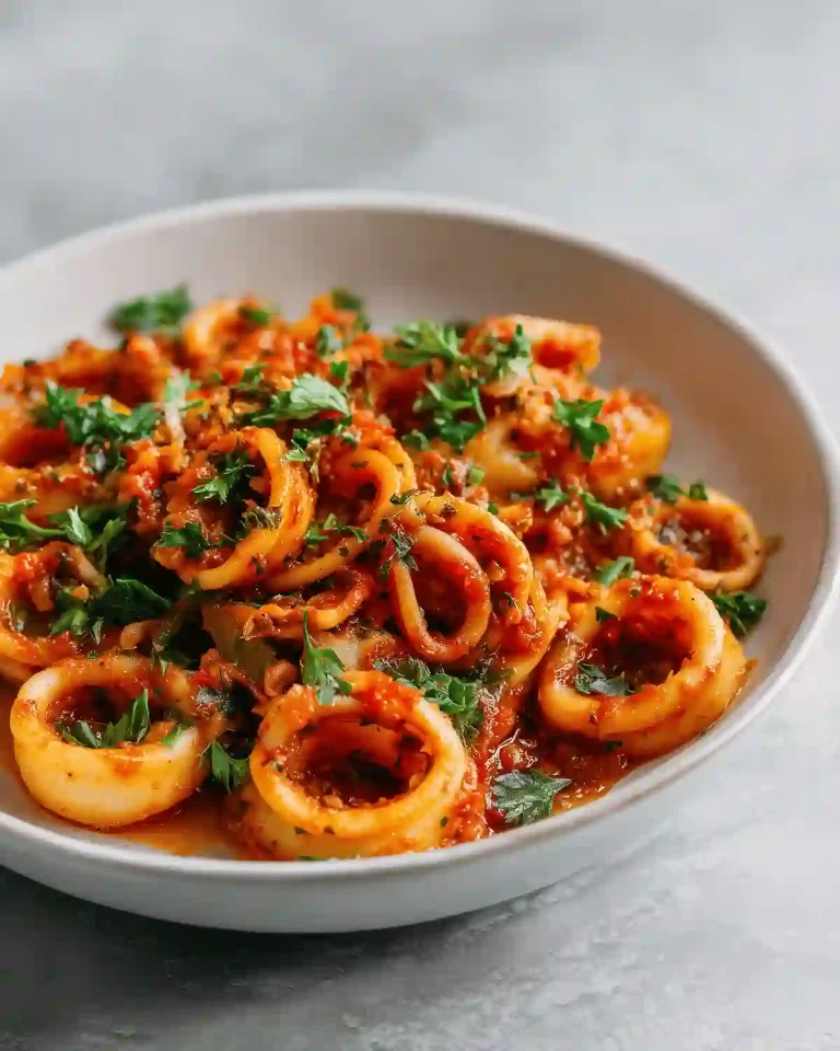 Calamar à la provençale au Airfryer Calamar Provencale Airfryer