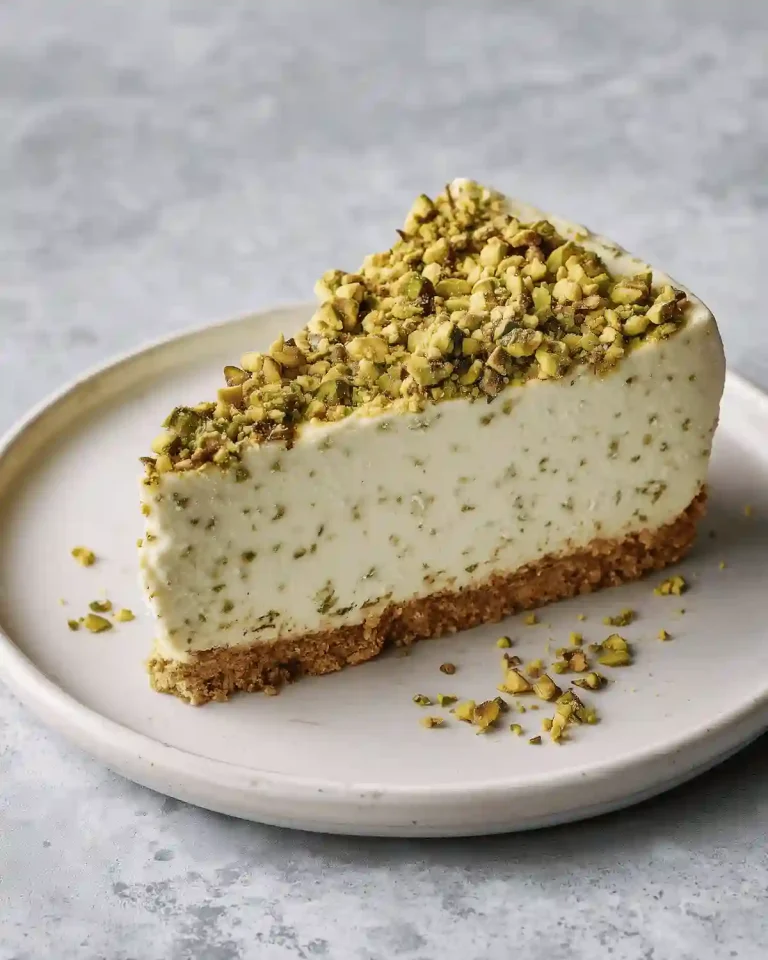 Cheesecake pistache au Airfryer Cheesecake Pistache Airfryer