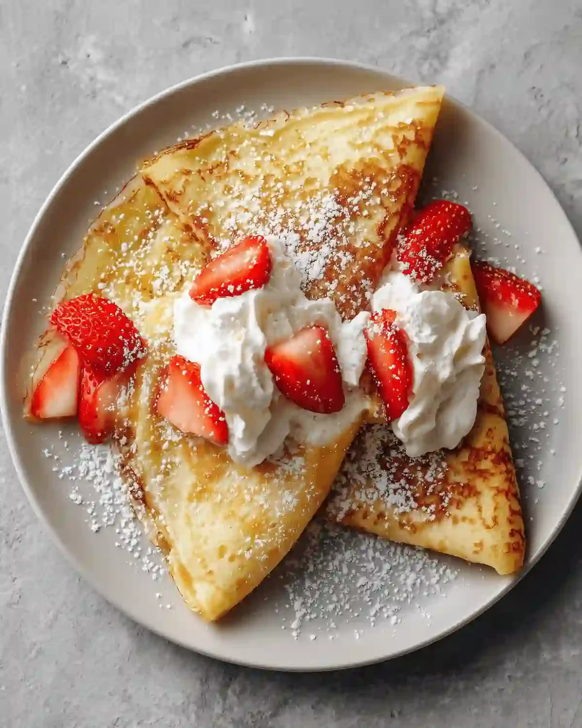 Crêpes sucrées au Airfryer Crepes Sucrees Airfryer