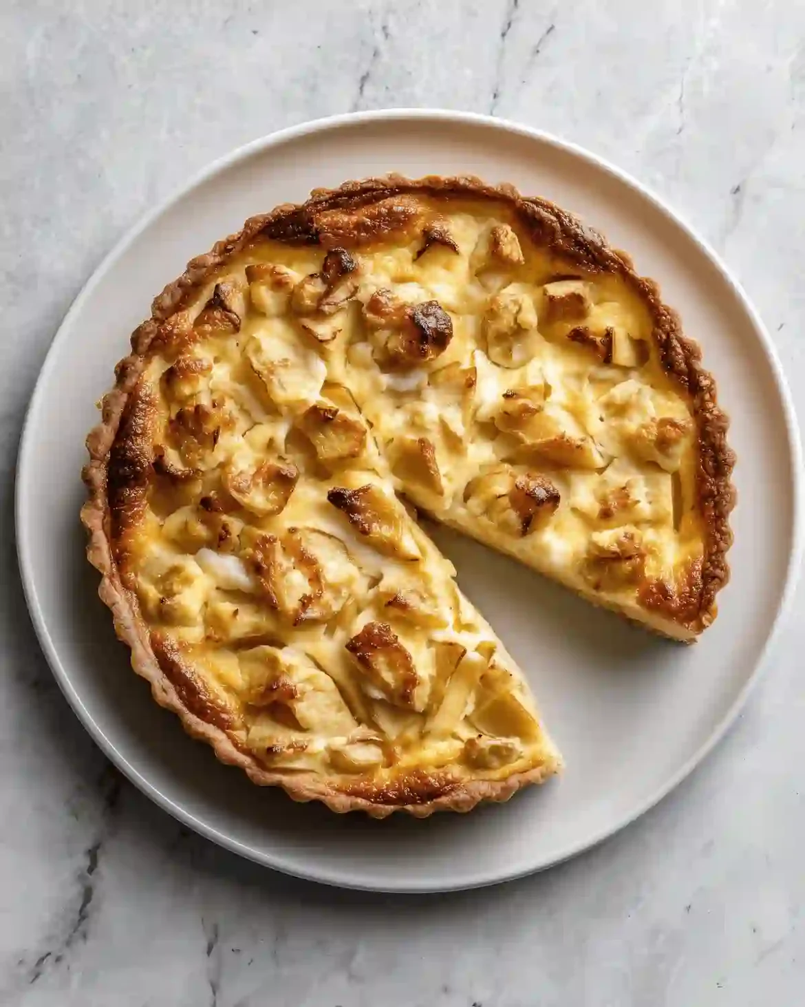 Tarte normande au Airfryer Tarte Normande Airfryer