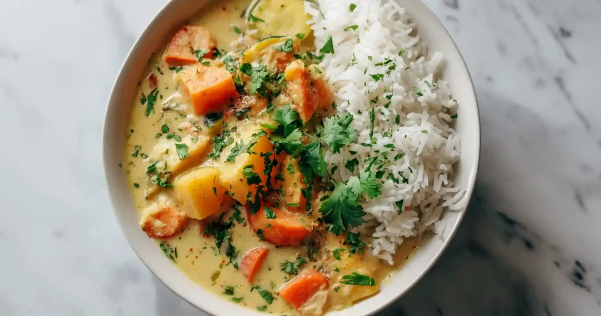 Curry de légumes au Airfryer Curry Legumes Airfryer