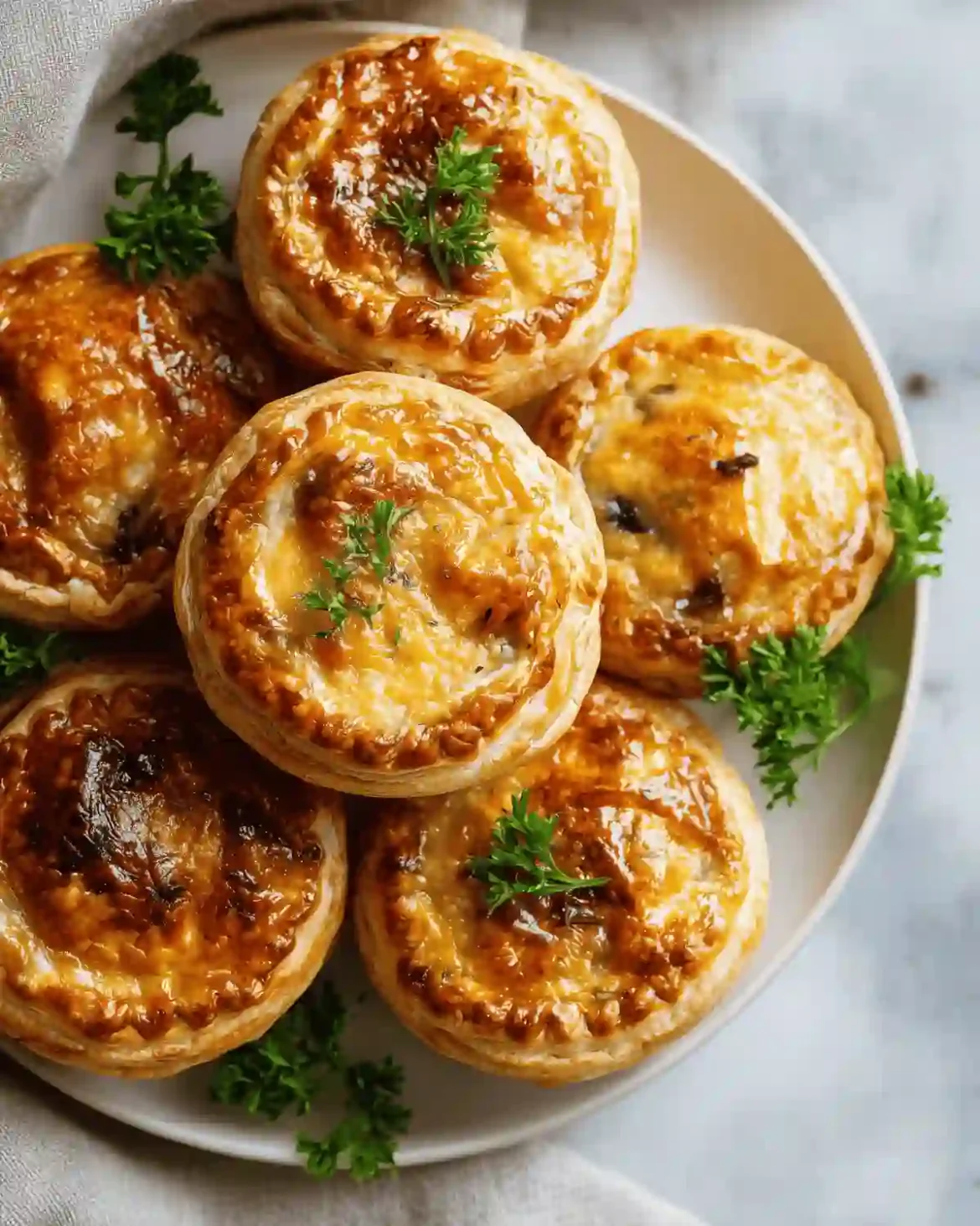 Minis Tourtes Champignons Airfryer