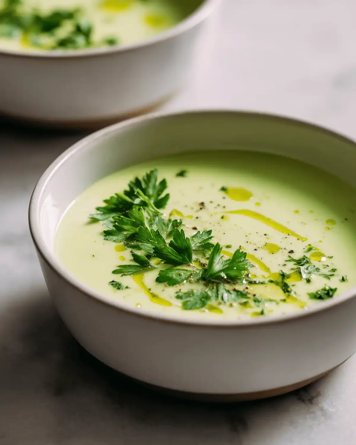 Soupe Detox Legumes Verts Airfryer