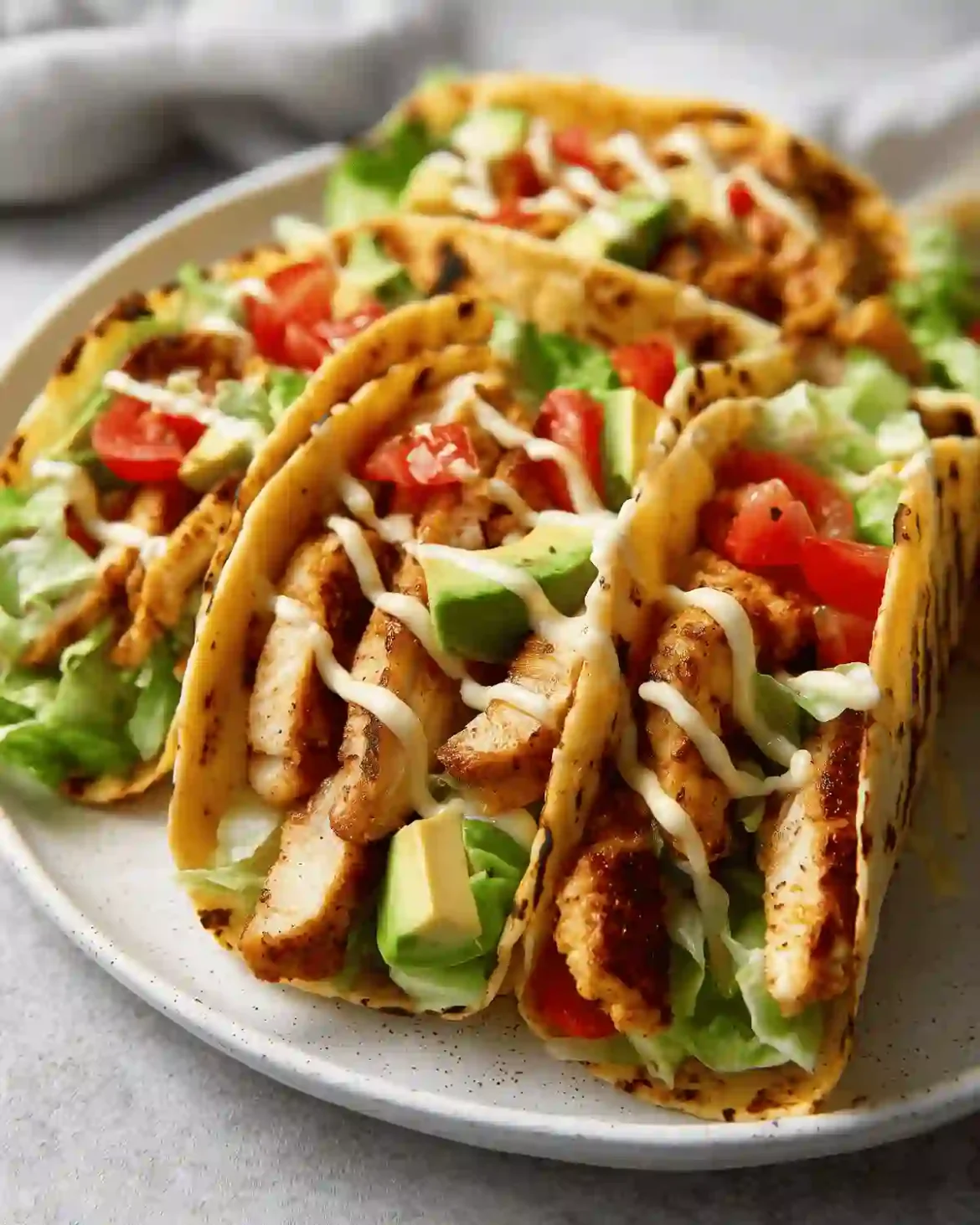 Wraps au poulet au Airfryer Wraps Poulet Airfryer