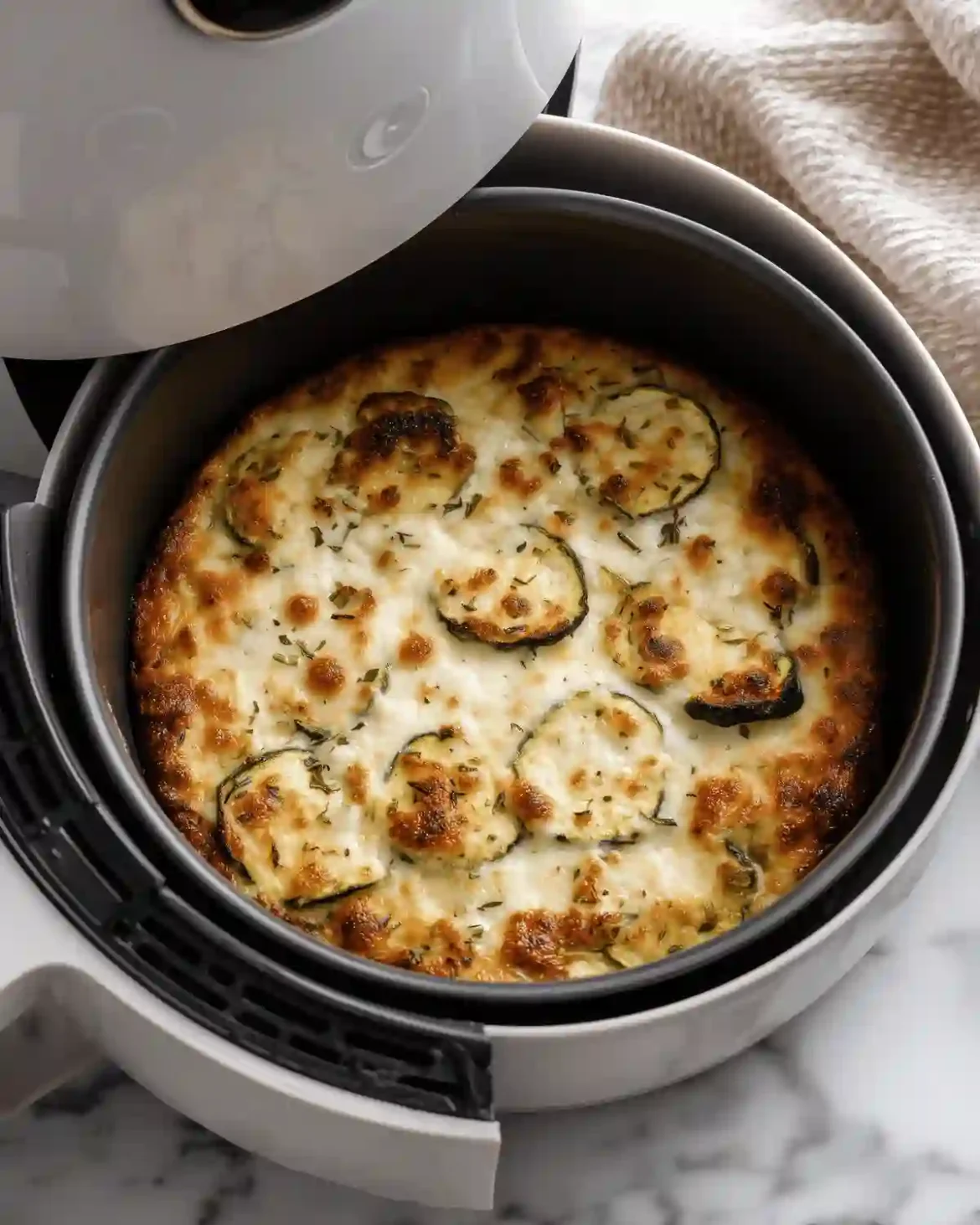 Gratin Courgettes Airfryer