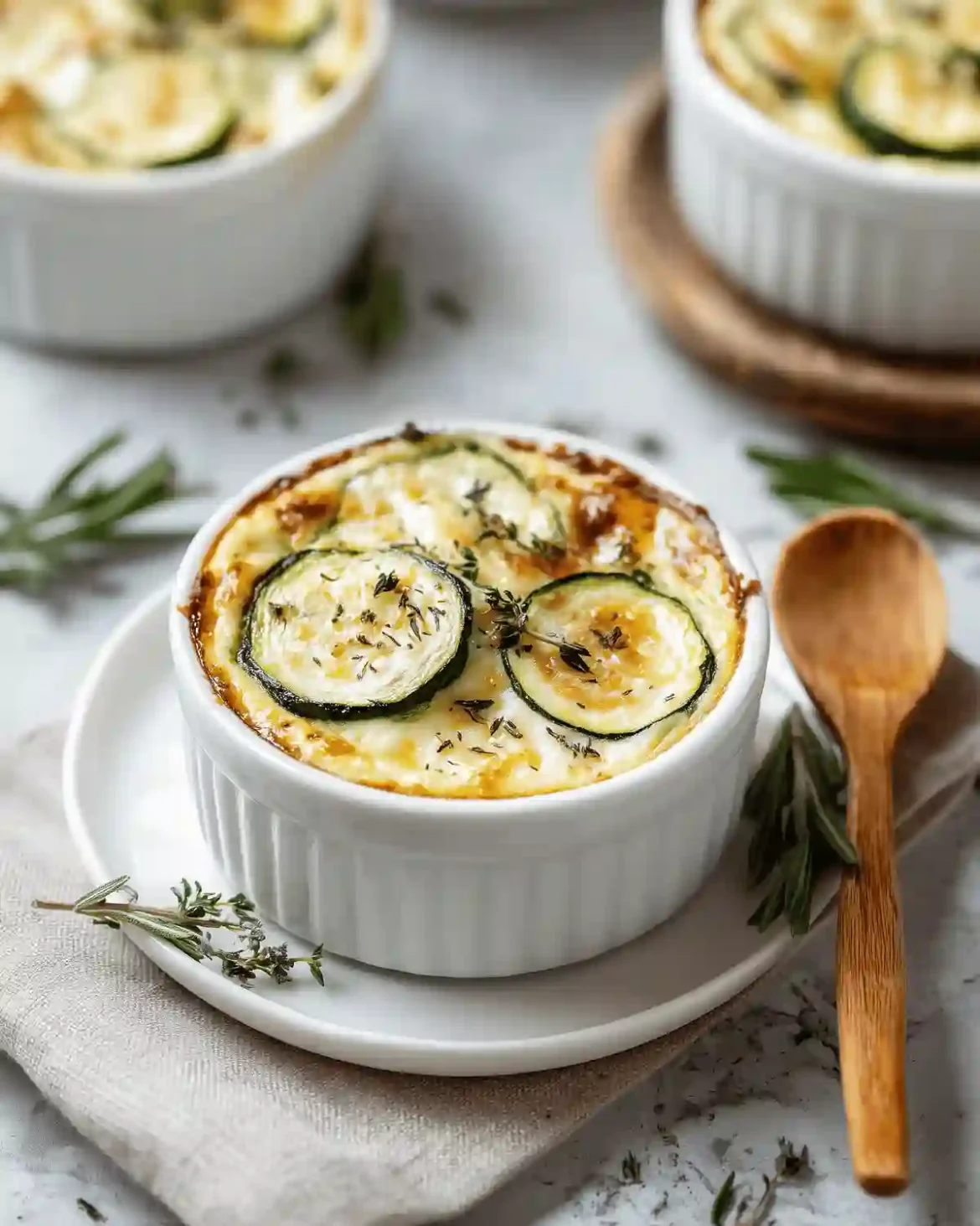 Flan de courgette et coco au Airfryer Flan Courgette Coco Airfryer