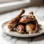 Ailes de dinde grillées au airfryer, savoureuses et croustillantes