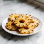 Ananas rôti au Airfryer, sucré et caramélisé