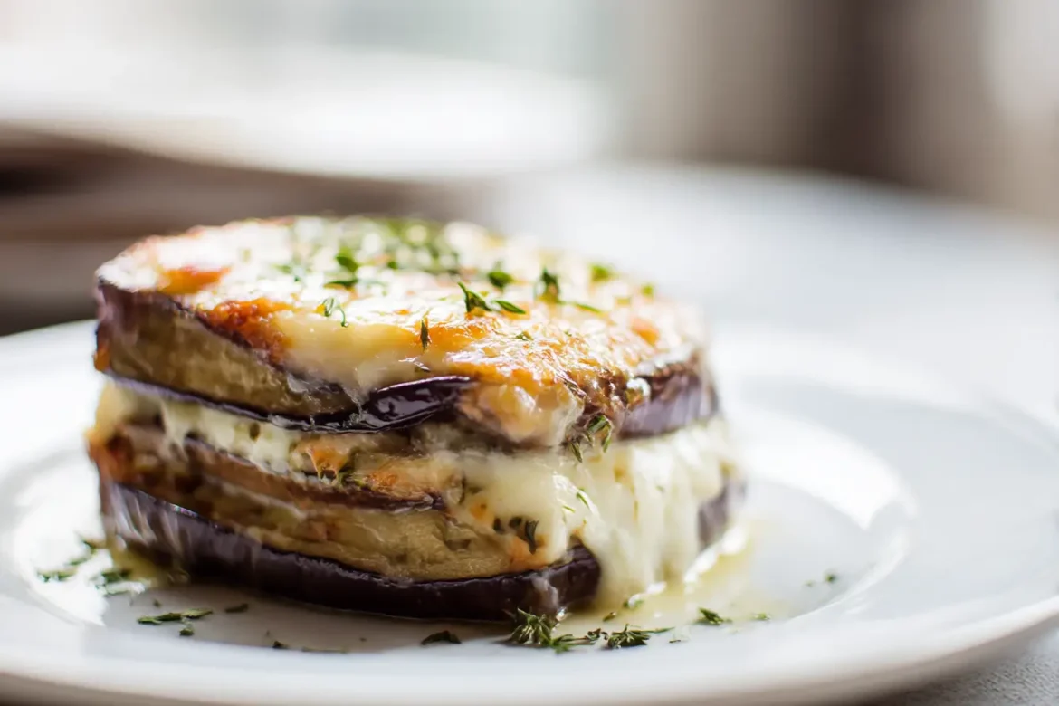 Aubergines façon parmesan au Airfryer, croustillantes et savoureuses