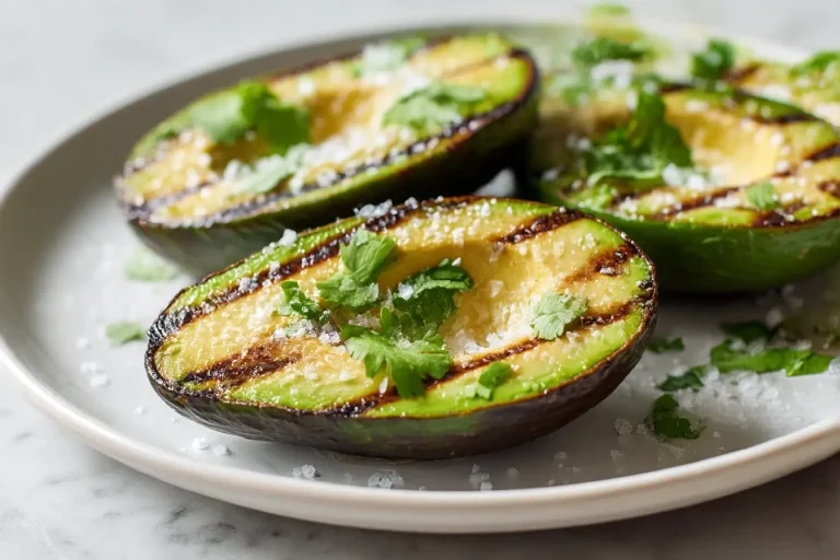 Avocat grillé au airfryer, savoureux et crémeux