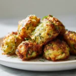 Beignets de courgette et feta au Airfryer, croustillants et savoureux