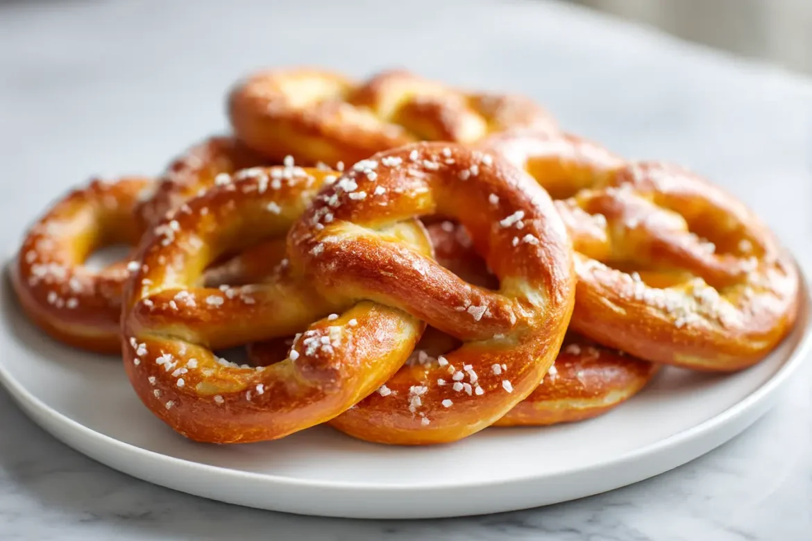 Bretzels maison au Airfryer, croustillants et savoureux