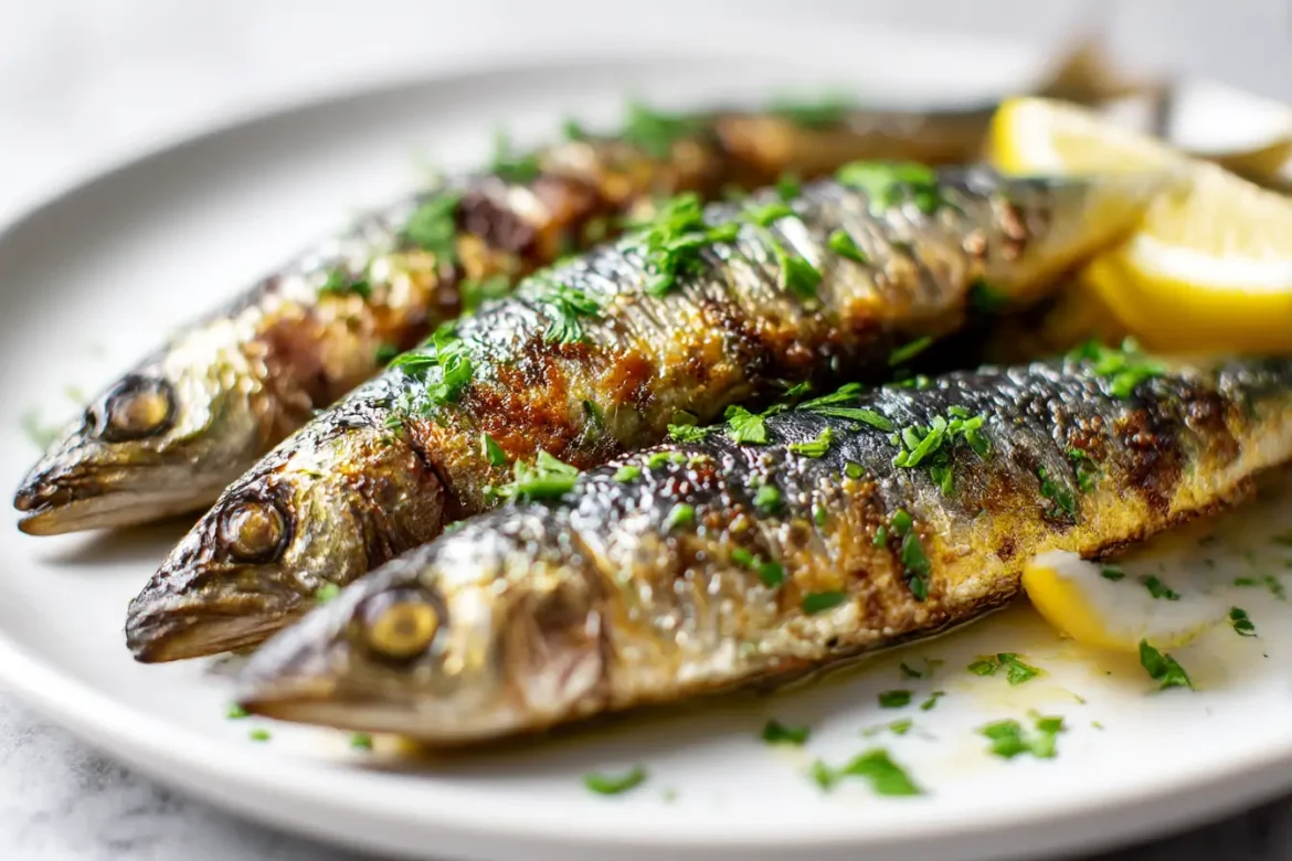 Délicieuses bricks aux sardines préparées en Airfryer, croustillantes et légères.