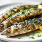 Délicieuses bricks aux sardines préparées en Airfryer, croustillantes et légères.