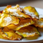 Chips de peau de courgette au Airfryer, croustillantes et savoureuses