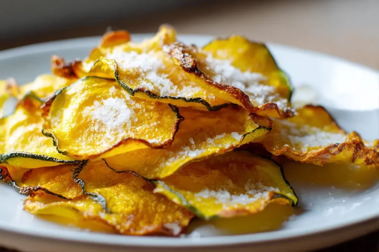Chips de peau de courgette au Airfryer, croustillantes et savoureuses