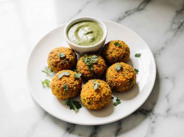 Falafels de patate douce au airfryer Falafels de patate douce cuits en Airfryer, croustillants et savoureux.