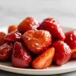 Fraises rôties en Airfryer, sucrées et caramélisées