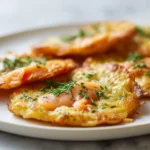 Galettes de saumon au Airfryer, croustillantes et savoureuses