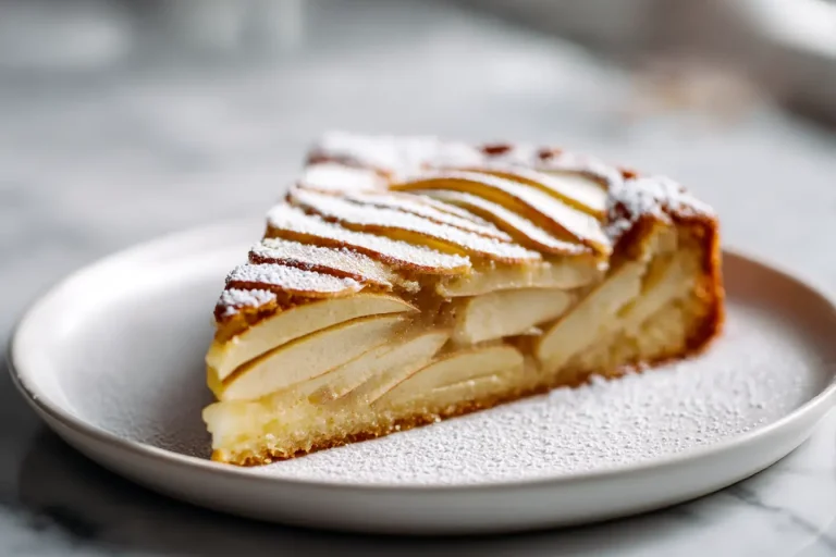 Gâteau invisible aux pommes au Airfryer, léger et savoureux
