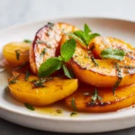 Mangue rôtie au Airfryer, sucrée et parfaitement caramélisée