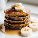 Savoureux pancakes à la banane et flocons d’avoine cuits en Airfryer.