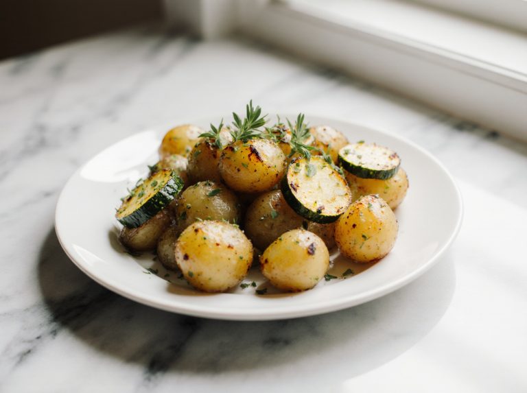 Pommes de terre et courgettes croustillantes en Airfryer, une véritable délicatesse