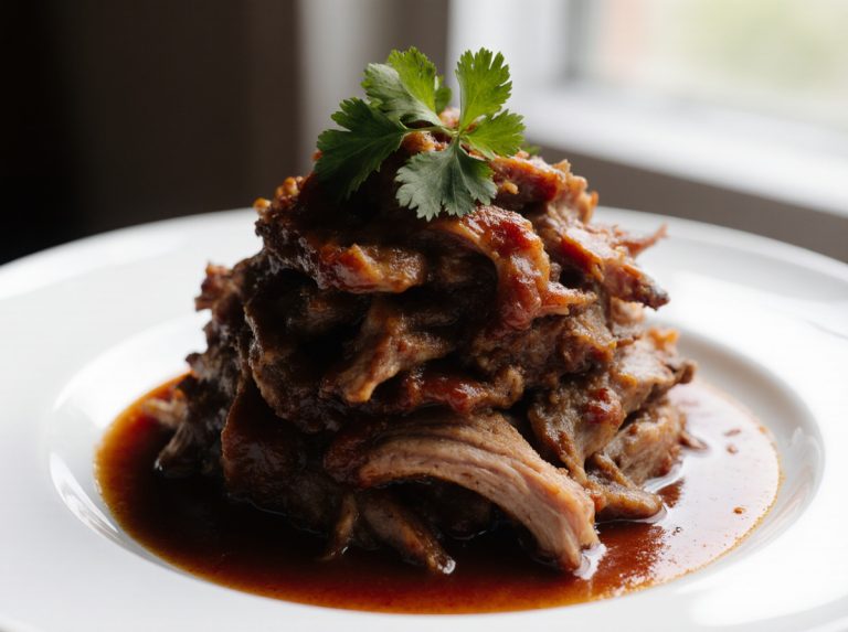 Pulled pork au airfryer Pulled pork préparé en Airfryer, tendre et savoureux