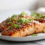 Saumon teriyaki au Airfryer, caramélisé et savoureux