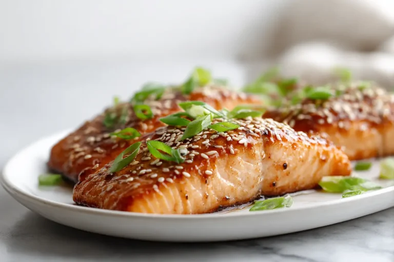 Saumon teriyaki au Airfryer, caramélisé et savoureux