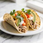Tacos de poulet au Airfryer, croustillants et savoureux