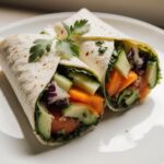 Wraps veggie au Airfryer, croustillants et colorés