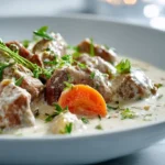 Blanquette de veau au Airfryer, savoureuse et tendre