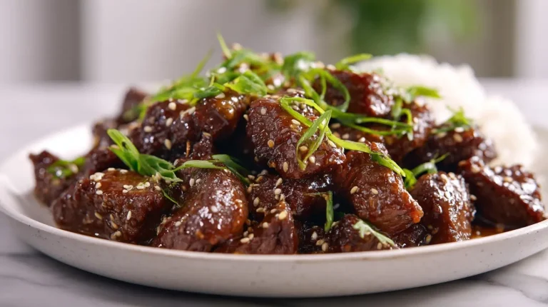 Bœuf à la sauce teriyaki en Airfryer, savoureux et moelleux