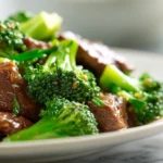 Bœuf au brocoli au Airfryer, savoureux et tendre