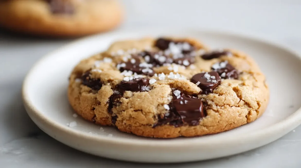 Cookie géant au Airfryer, moelleux et croustillant