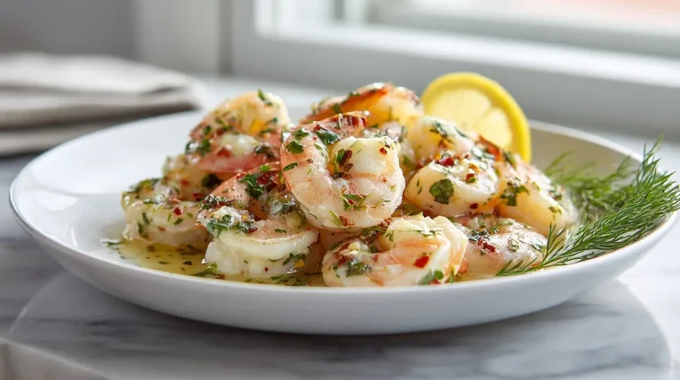 Crevettes marinées à l’ail au airfryer Crevettes marinées à l'ail au Airfryer, croustillantes et savoureuses