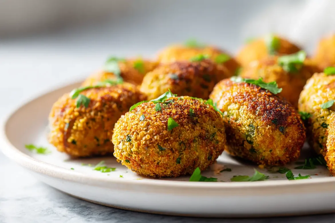 Croquettes de brocoli au airfryer Croquettes de brocoli en Airfryer, croustillantes et savoureuses