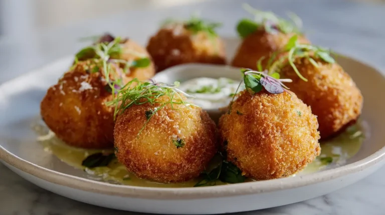 Croquettes de crabe en Airfryer, croustillantes et savoureuses