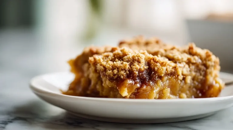 Crumble de rhubarbe au Airfryer, croustillant et savoureux