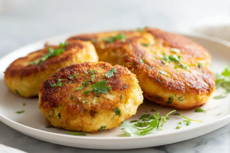 Gâteaux de poisson au Airfryer, croustillants à l'extérieur et moelleux à l'intérieur
