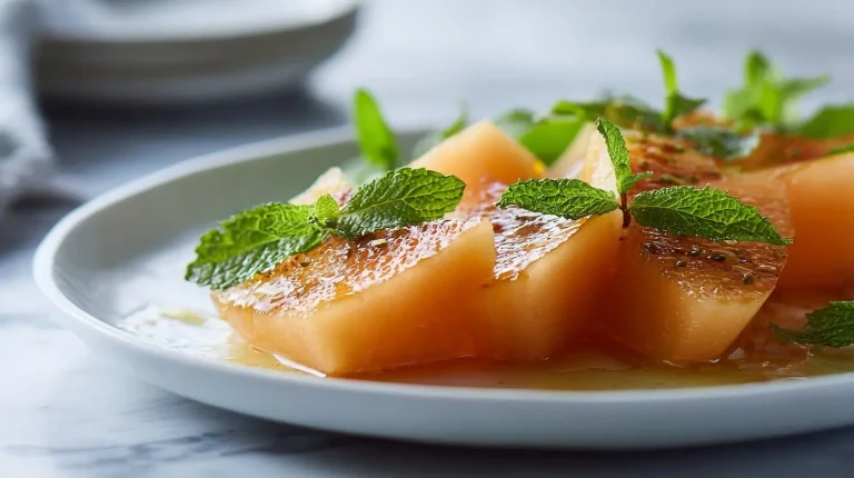 Melon rôti au airfryer Melon rôti au Airfryer, sucré et savoureux