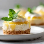 Mini cheesecakes citron en Airfryer, moelleux et délicieusement acidulés