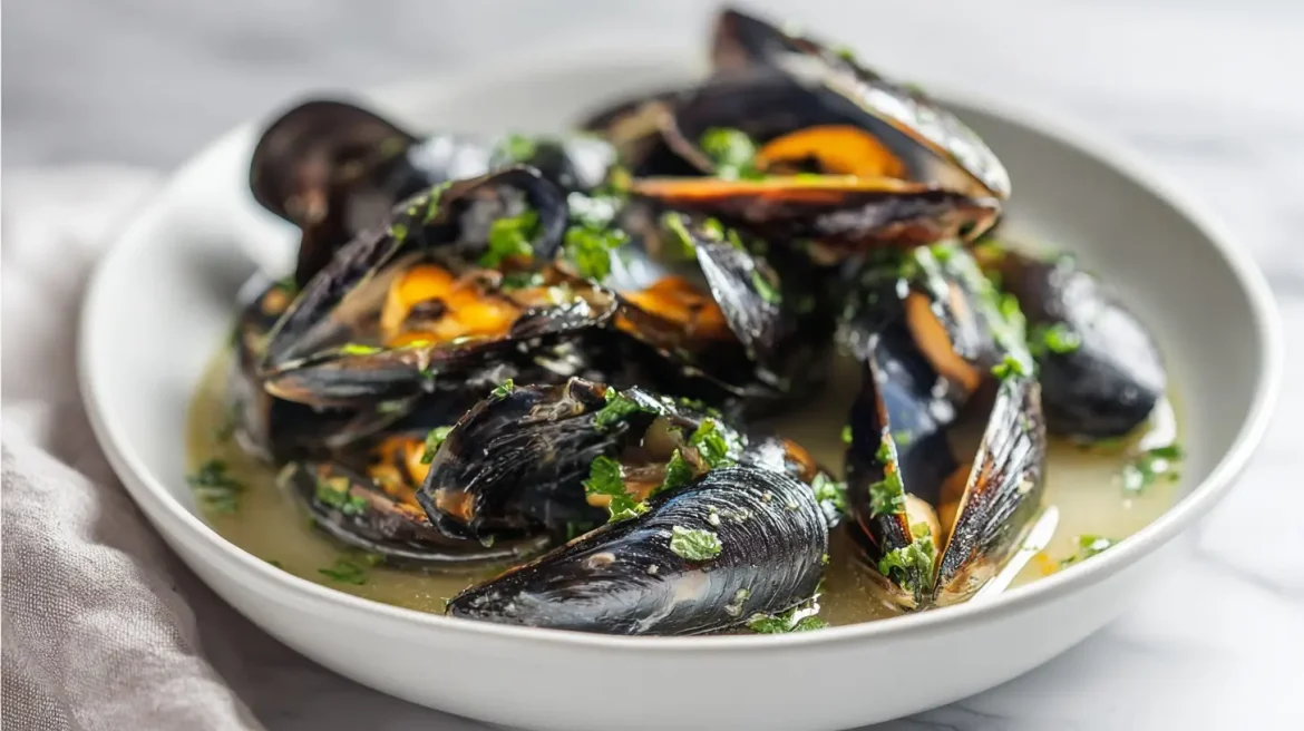 Moules à la marinière au airfryer Moules à la marinière au Airfryer, savoureuses et prêtes en un rien de temps