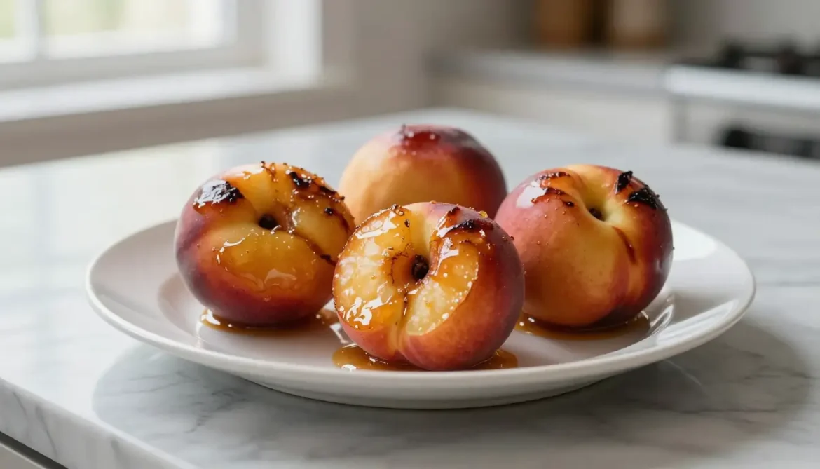 Nectarines rôties au airfryer Nectarines rôties au airfryer, caramélisées et juteuses
