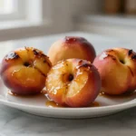 Nectarines rôties au airfryer, caramélisées et juteuses
