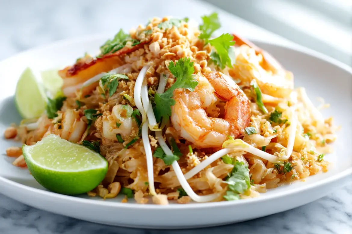 Pad thaï au Airfryer, savoureux et facile à préparer