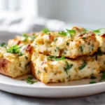 Pain perdu salé au Airfryer, croustillant et savoureux