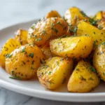 Pommes de terre rôties au airfryer, croustillantes et dorées