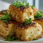 Roulés de feta croustillants au Airfryer, dorés et savoureux